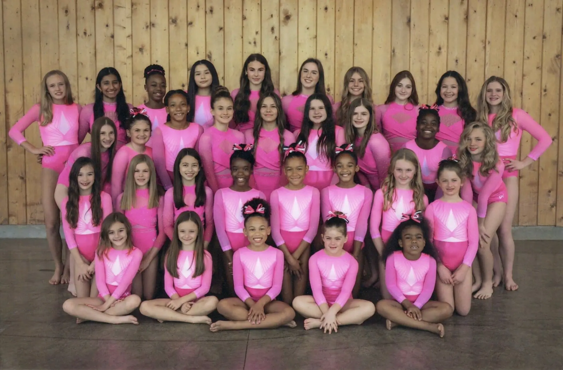 Photograph of Gymnasts at 901 Gymstars, Inc.